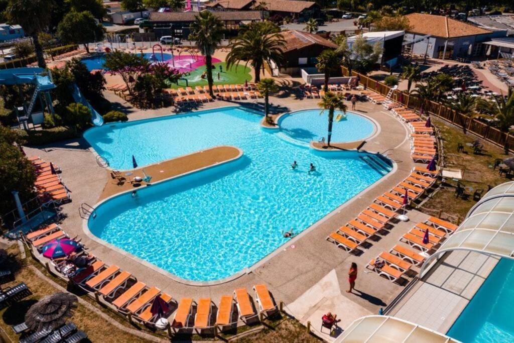 Mobil Home Lege Cap Ferret Camping 4 Etoiles Les Viviers Ngoại thất bức ảnh